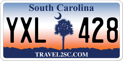 SC license plate YXL428