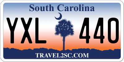 SC license plate YXL440