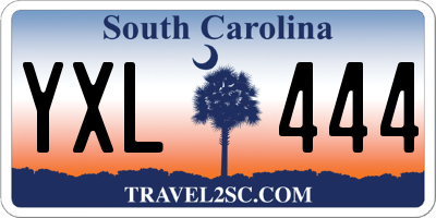 SC license plate YXL444