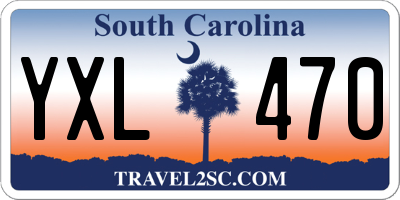 SC license plate YXL470