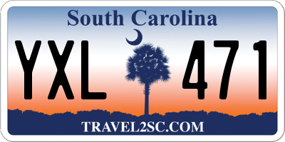 SC license plate YXL471