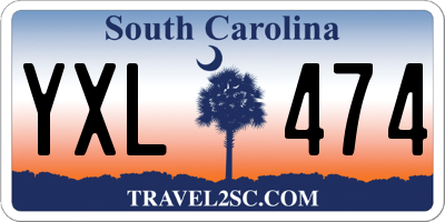 SC license plate YXL474