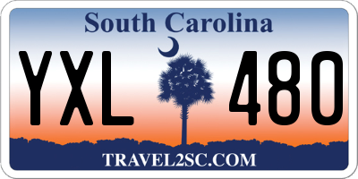 SC license plate YXL480