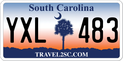SC license plate YXL483