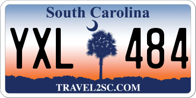 SC license plate YXL484