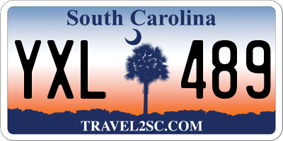 SC license plate YXL489