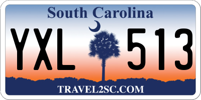 SC license plate YXL513