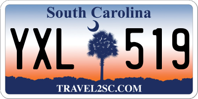 SC license plate YXL519