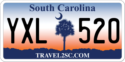 SC license plate YXL520