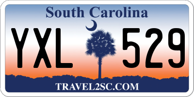 SC license plate YXL529
