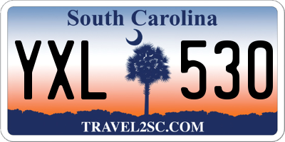 SC license plate YXL530