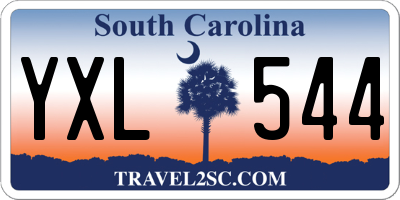 SC license plate YXL544