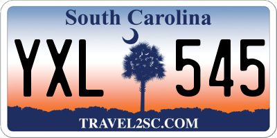SC license plate YXL545