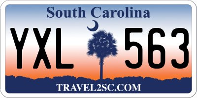 SC license plate YXL563