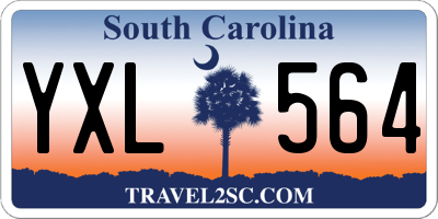 SC license plate YXL564