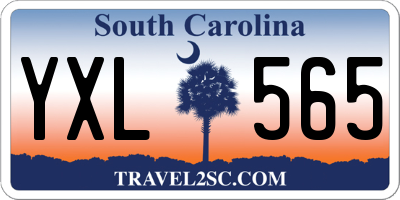 SC license plate YXL565