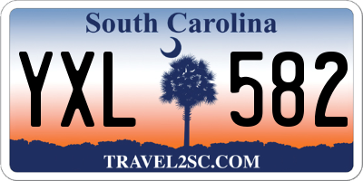 SC license plate YXL582