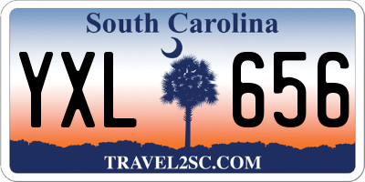 SC license plate YXL656