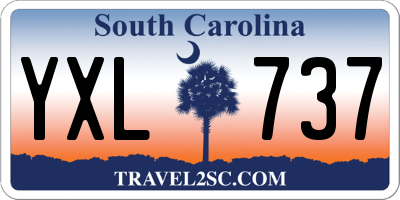 SC license plate YXL737