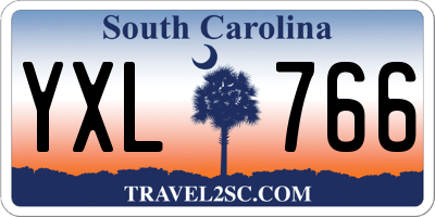 SC license plate YXL766