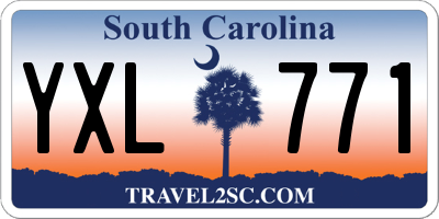 SC license plate YXL771