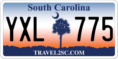 SC license plate YXL775