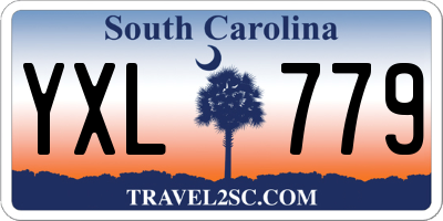 SC license plate YXL779