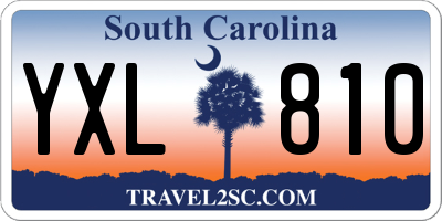 SC license plate YXL810