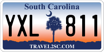 SC license plate YXL811