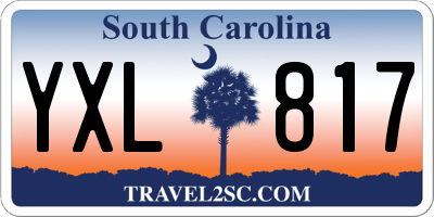 SC license plate YXL817