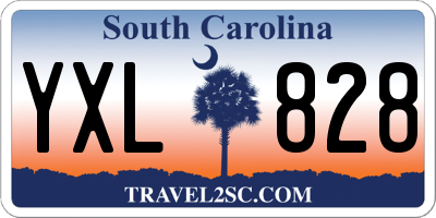 SC license plate YXL828