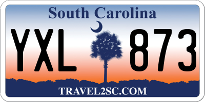 SC license plate YXL873
