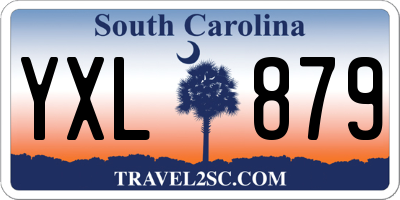SC license plate YXL879