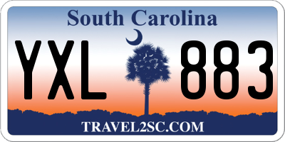 SC license plate YXL883