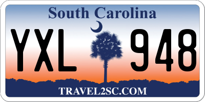 SC license plate YXL948