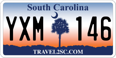 SC license plate YXM146