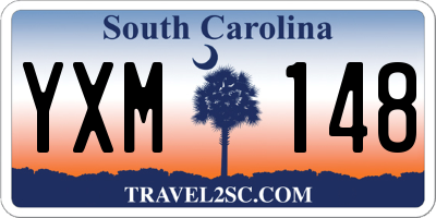 SC license plate YXM148