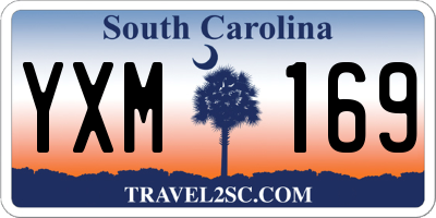 SC license plate YXM169