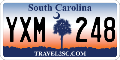 SC license plate YXM248