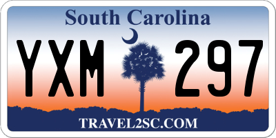 SC license plate YXM297