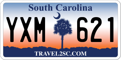 SC license plate YXM621