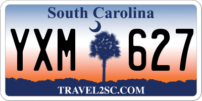 SC license plate YXM627