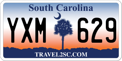 SC license plate YXM629