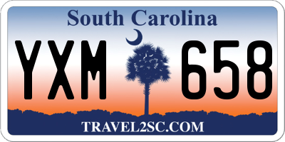 SC license plate YXM658