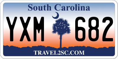 SC license plate YXM682