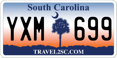 SC license plate YXM699
