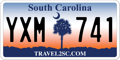 SC license plate YXM741