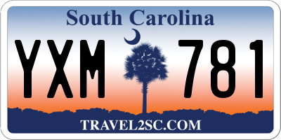 SC license plate YXM781