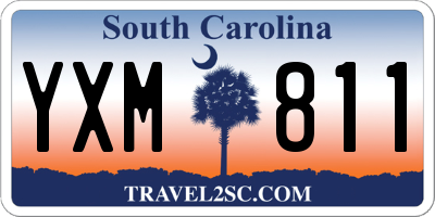 SC license plate YXM811