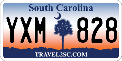 SC license plate YXM828